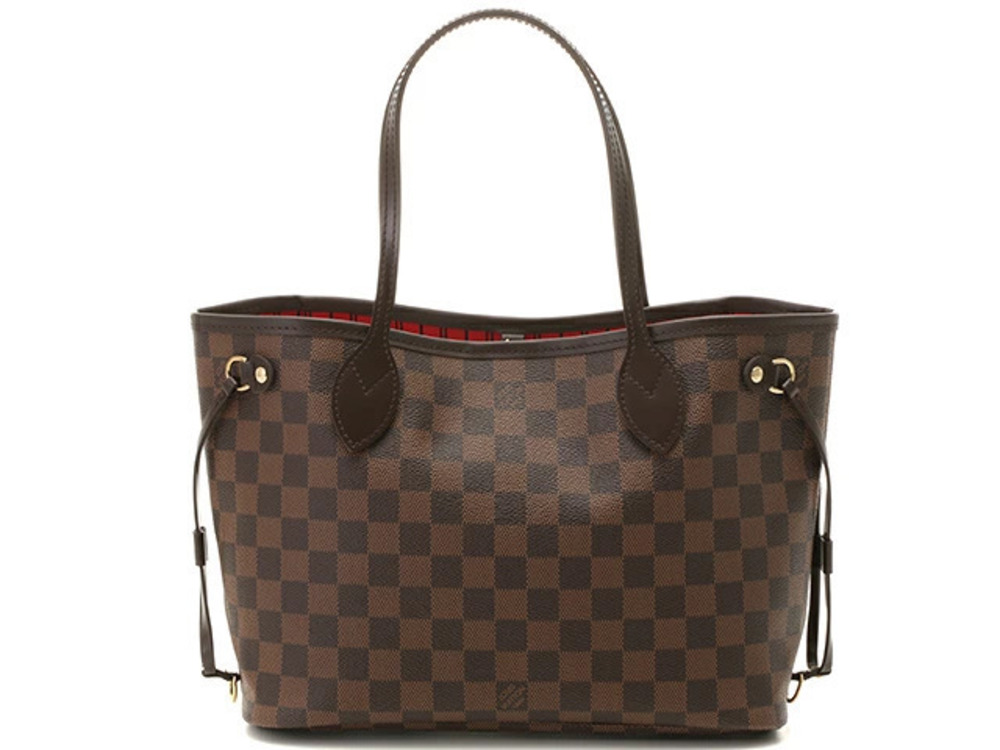 Louis Vuitton Neverfull Damier Tote Bag Pouch